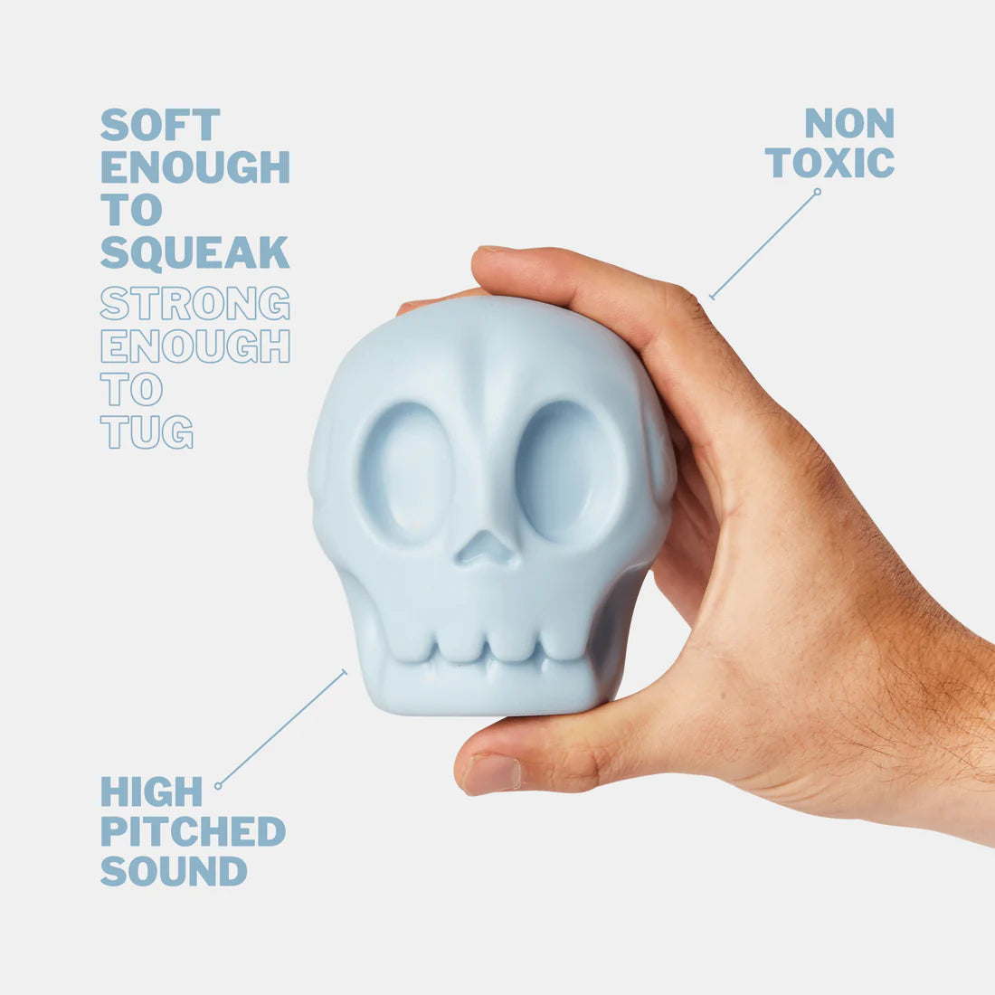 Barc London - Squeaky Dog Toy |  Skull