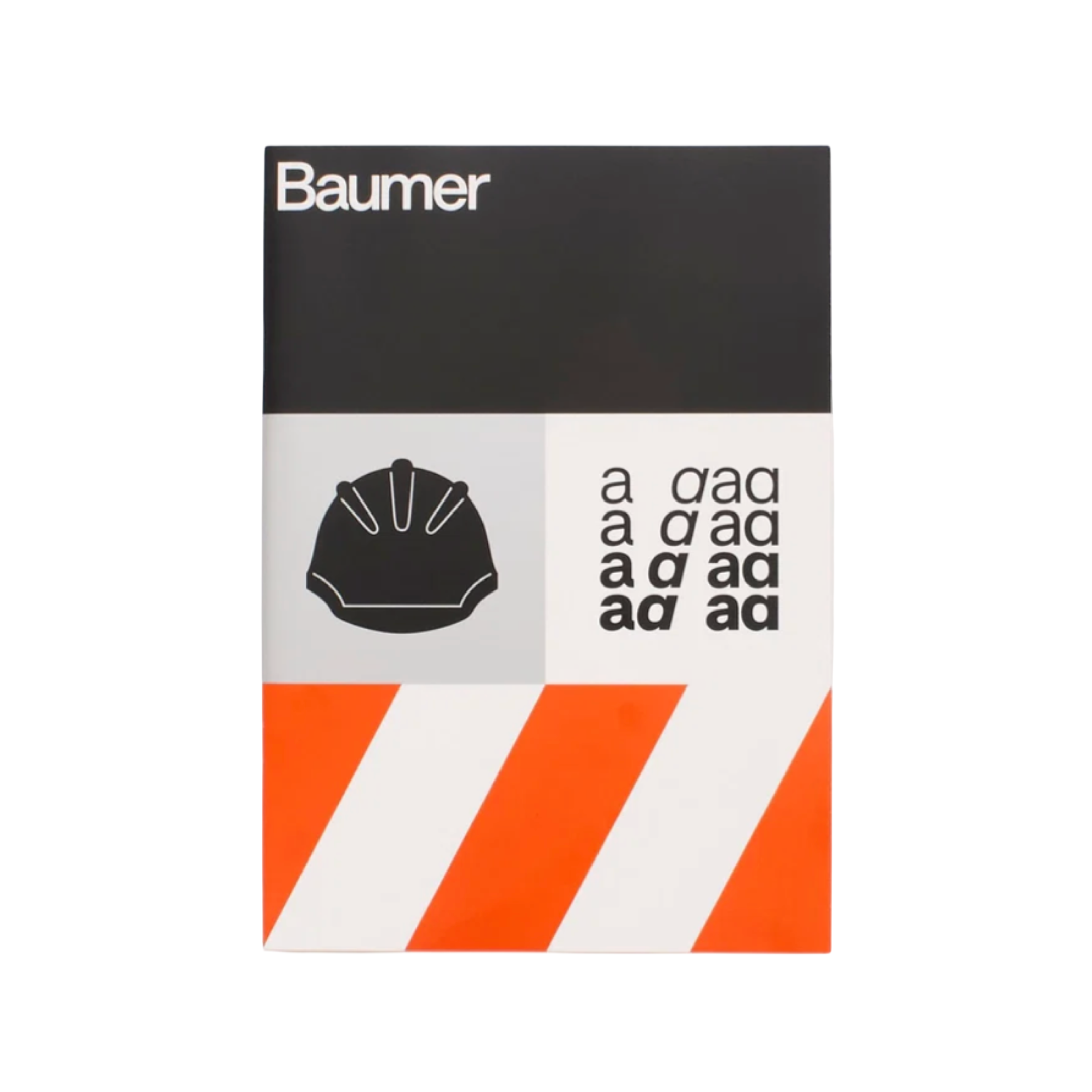 Baumer Specimen, a type specimen book by Erkin Karamemet
