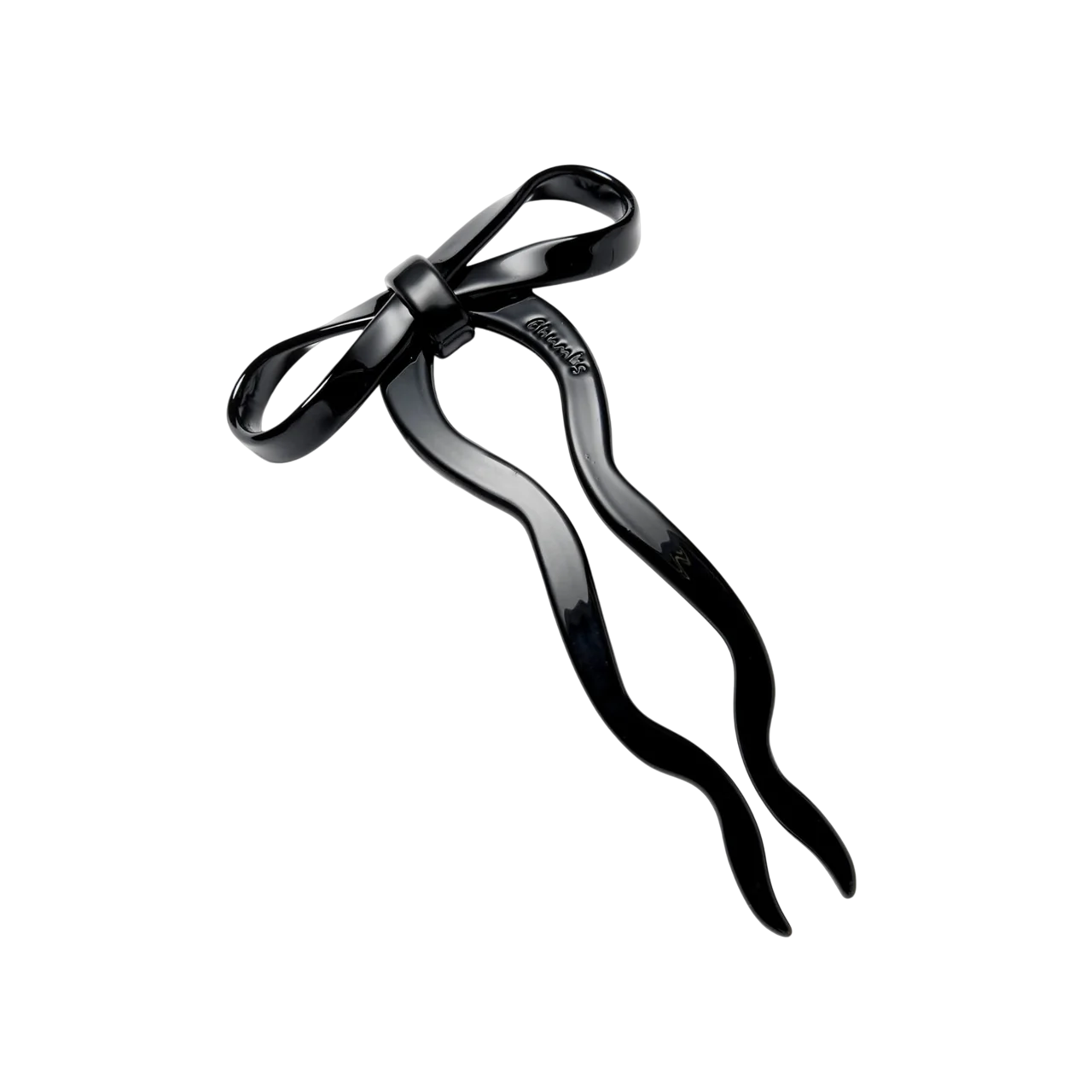 Chunks - Bow Hairpin in Large | Black