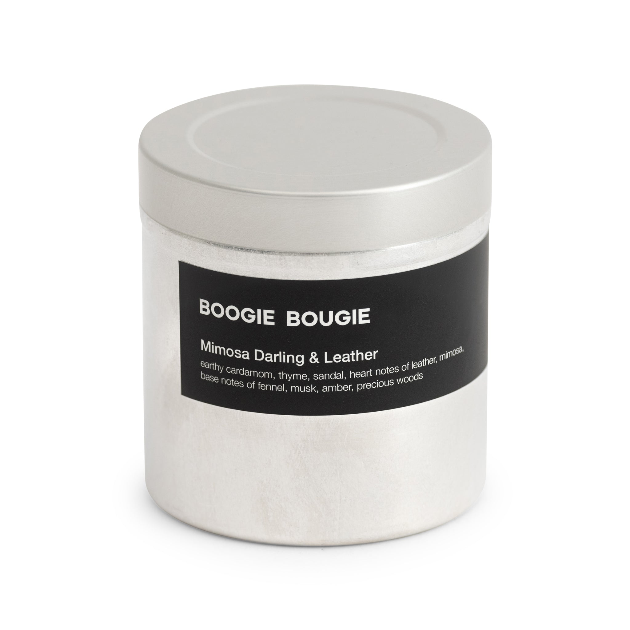 Candle - Mimosa Darling & Leather 250g