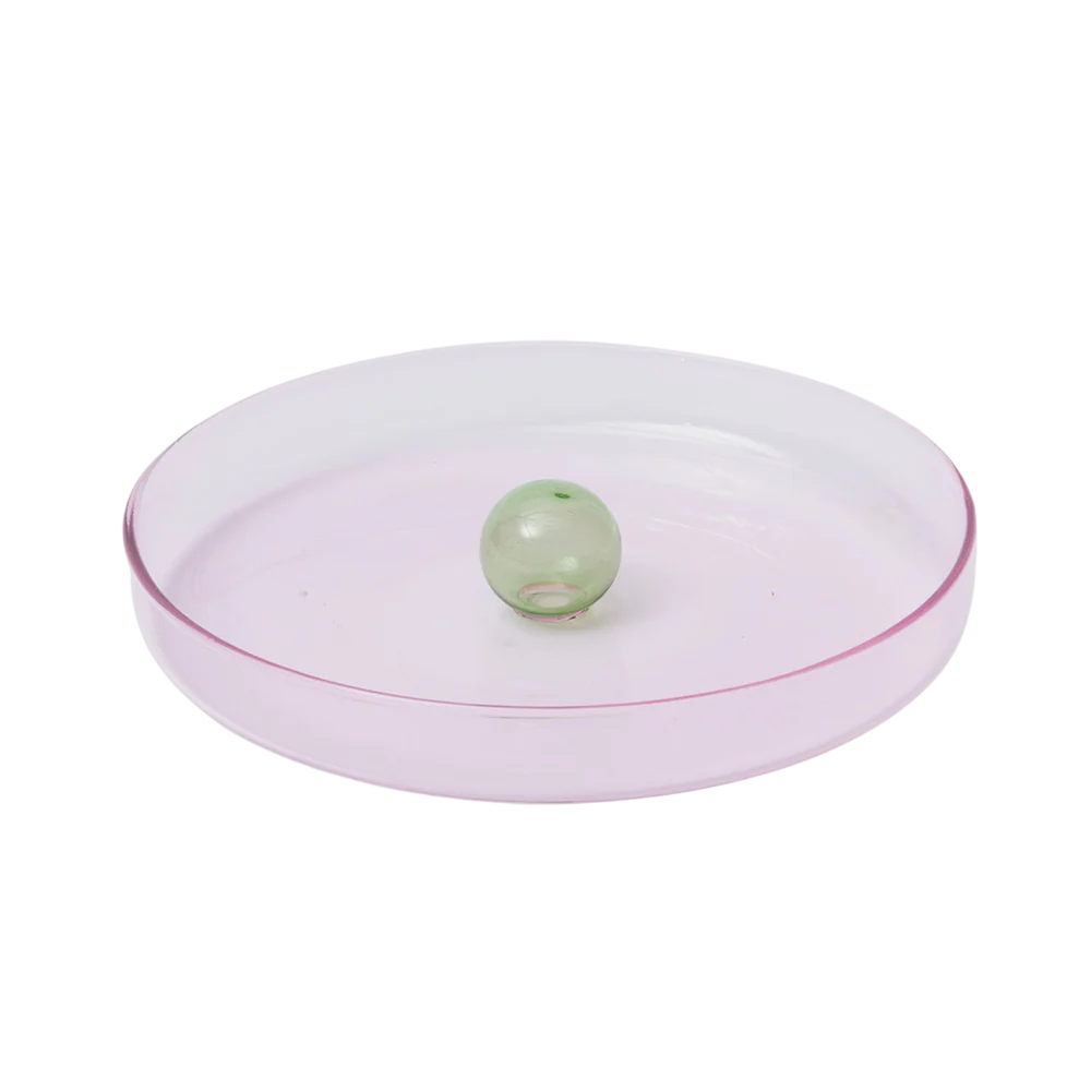 Block Design - Bubble Dish | Pink, Green