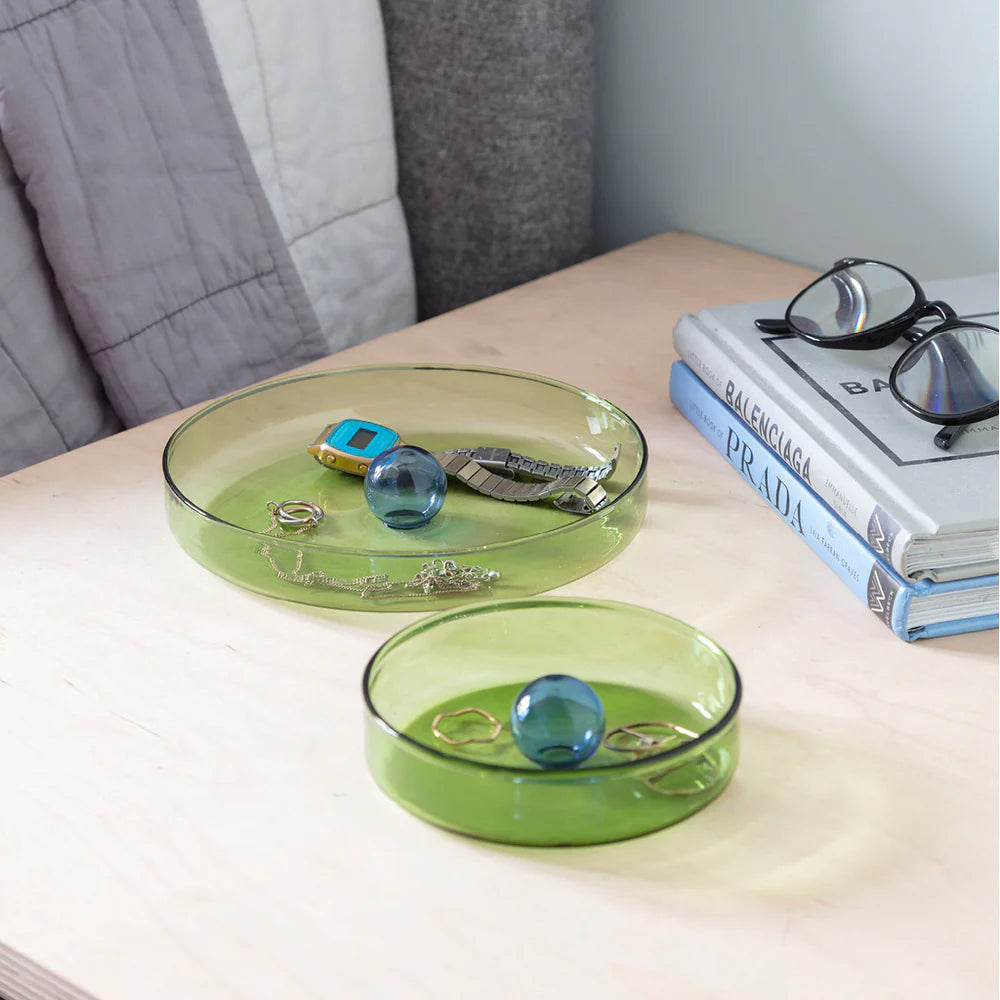 Block Design - Bubble Dish | Green, Blue