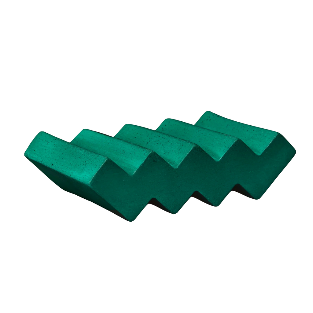 Skunk Superstore - Zigzag Soap Dish | Green