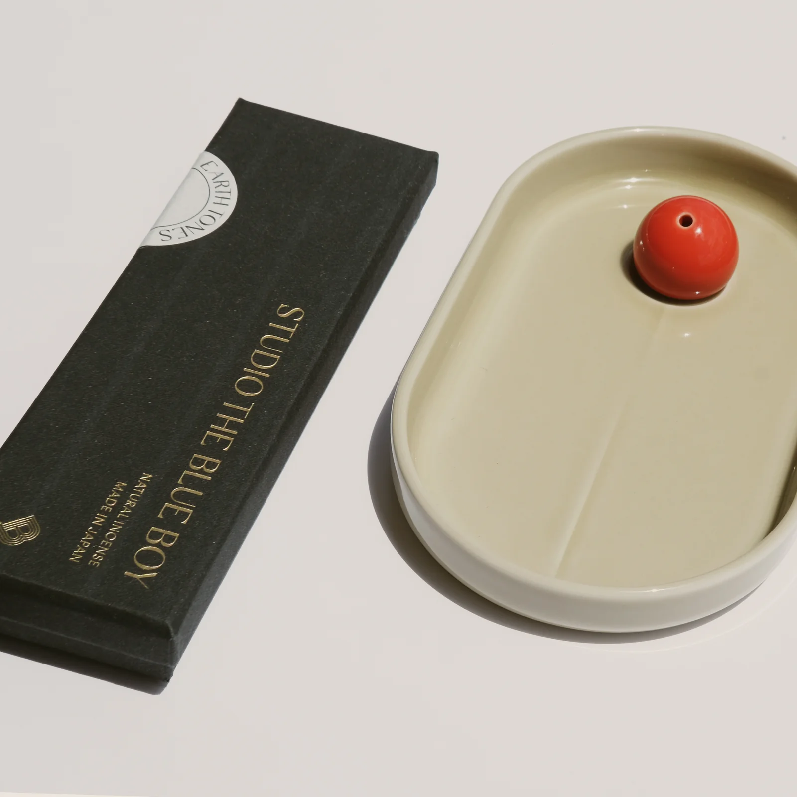 Studio The Blue Boy - Incense Holder | Bleached X Salamander Orange