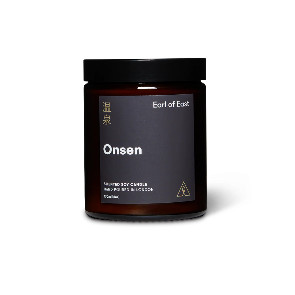 Earl of East - Soy Wax Candle 170ml [6oz] | Onsen