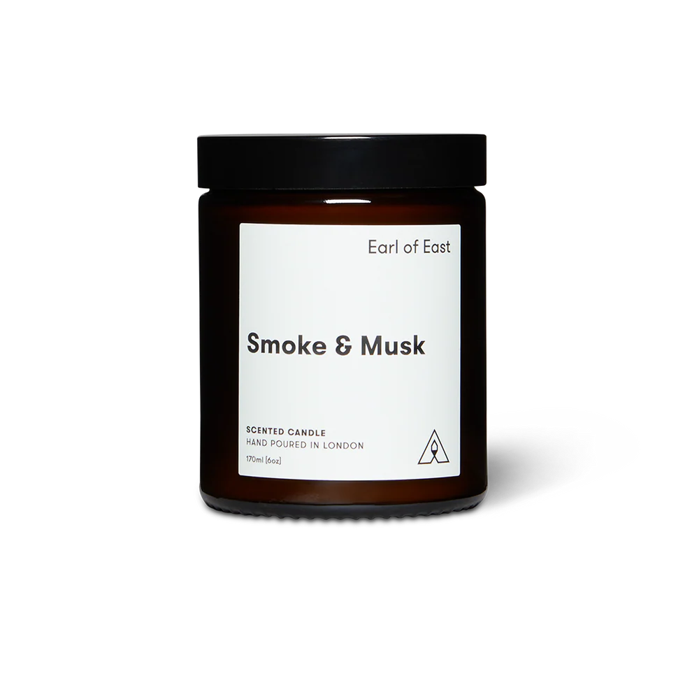 Earl of East - Soy Wax Candle 170ml [6oz] | Smoke & Musk