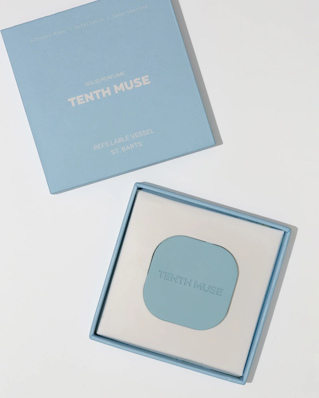 Tenth Muse - Refillable Metal Vessels | Light Blue