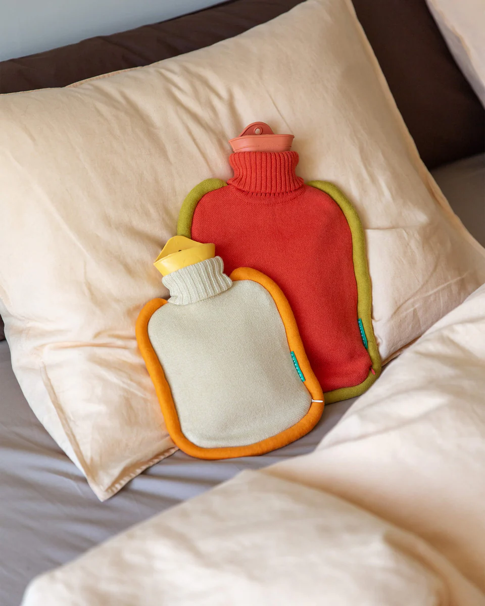 Suite 702 - Bumper Hot Water Bottle | Poppy Orange