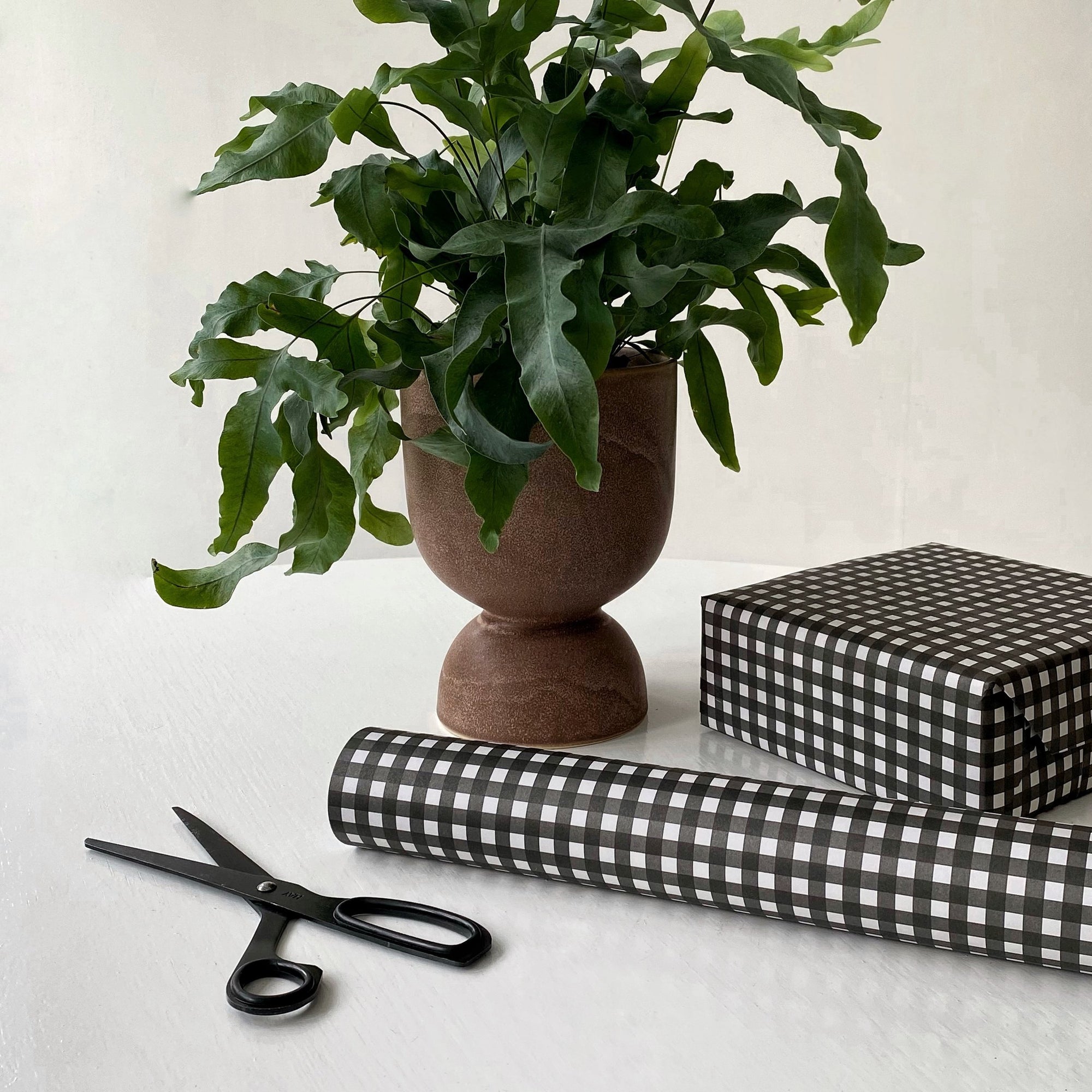 Kinshipped - GINGHAM WRAP