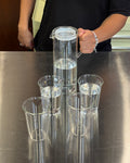Cast Table Set – Cast water glass 430ml x4 + Water jug 1.2l