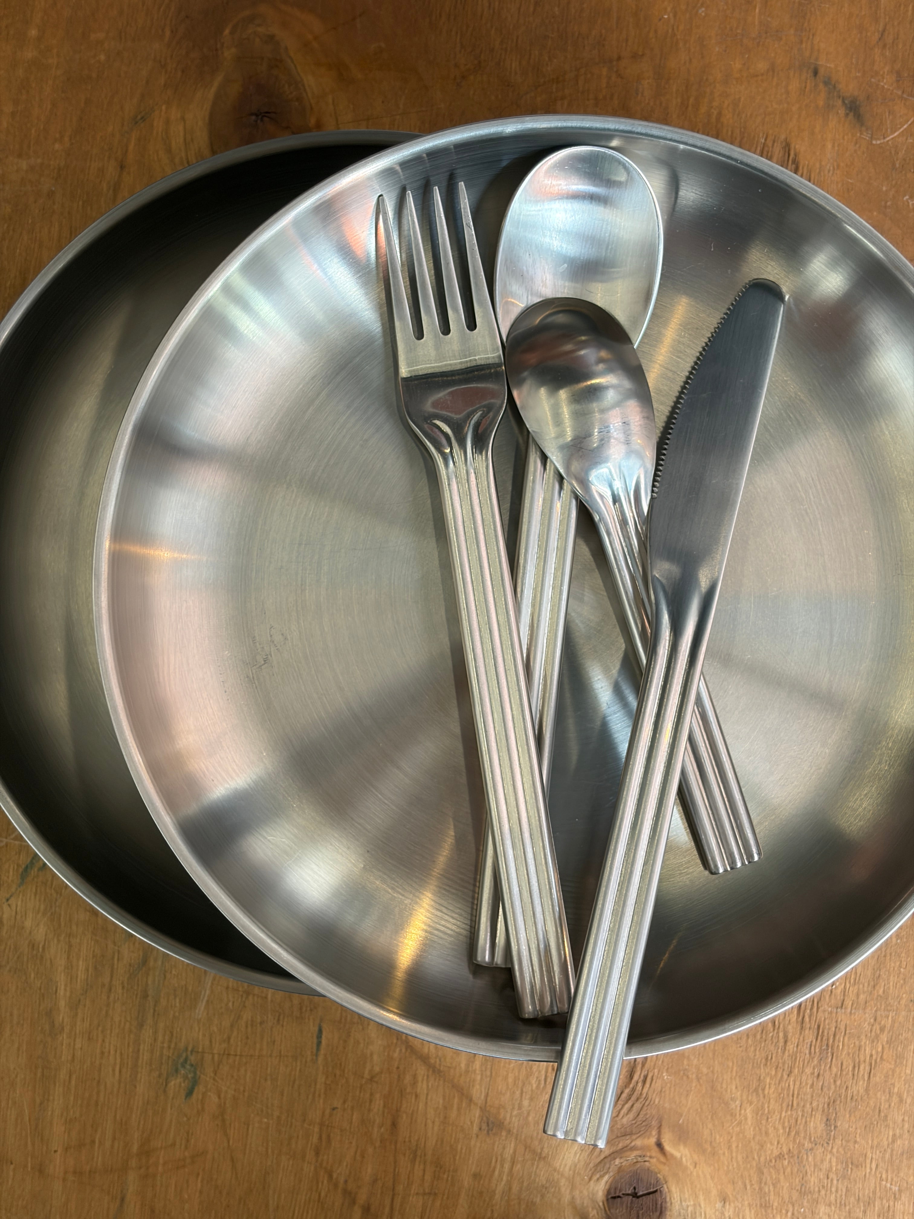 Steel Dining Set
