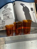 Cast Amber Glass 430ml – Set of 4