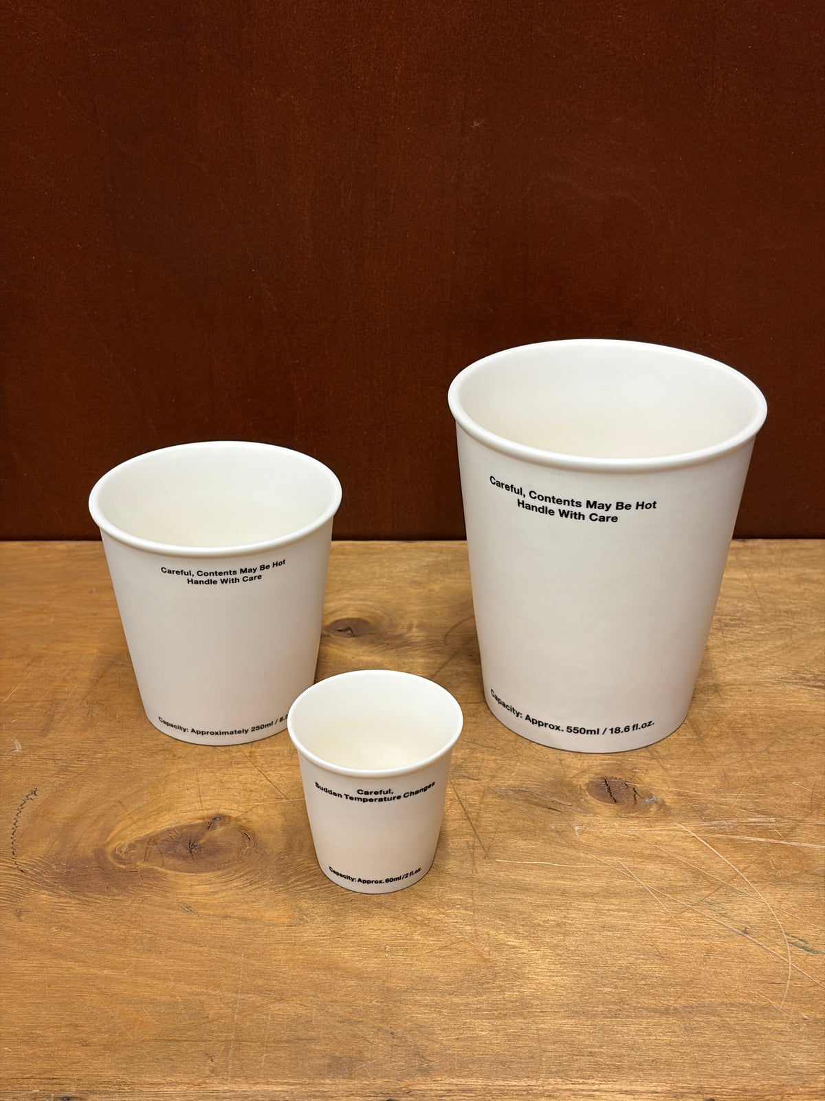 Not Paper Cup – Set of 3