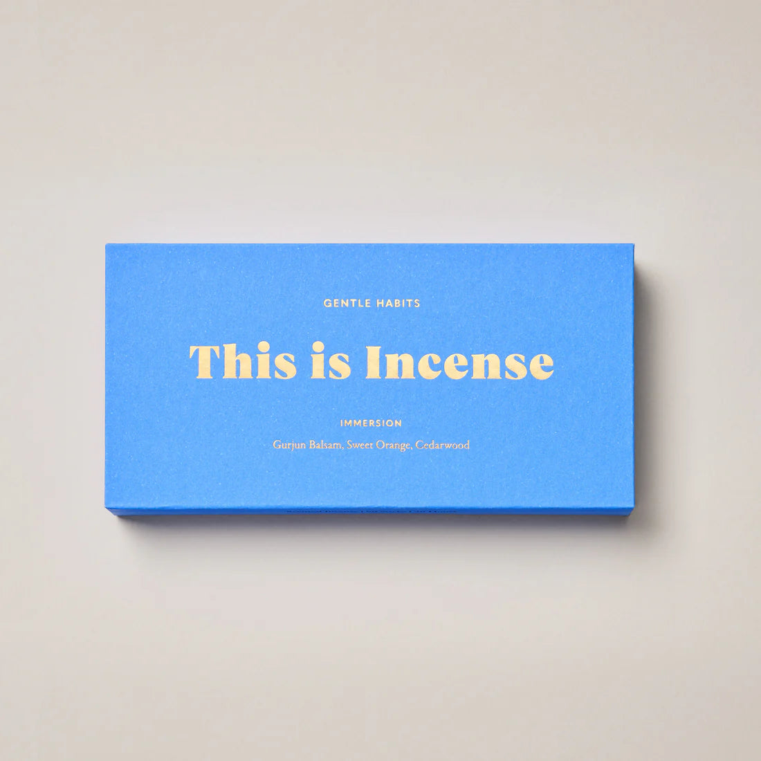 Incense – Immersion