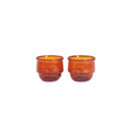 Kantine Drinking Glass Set - Amber