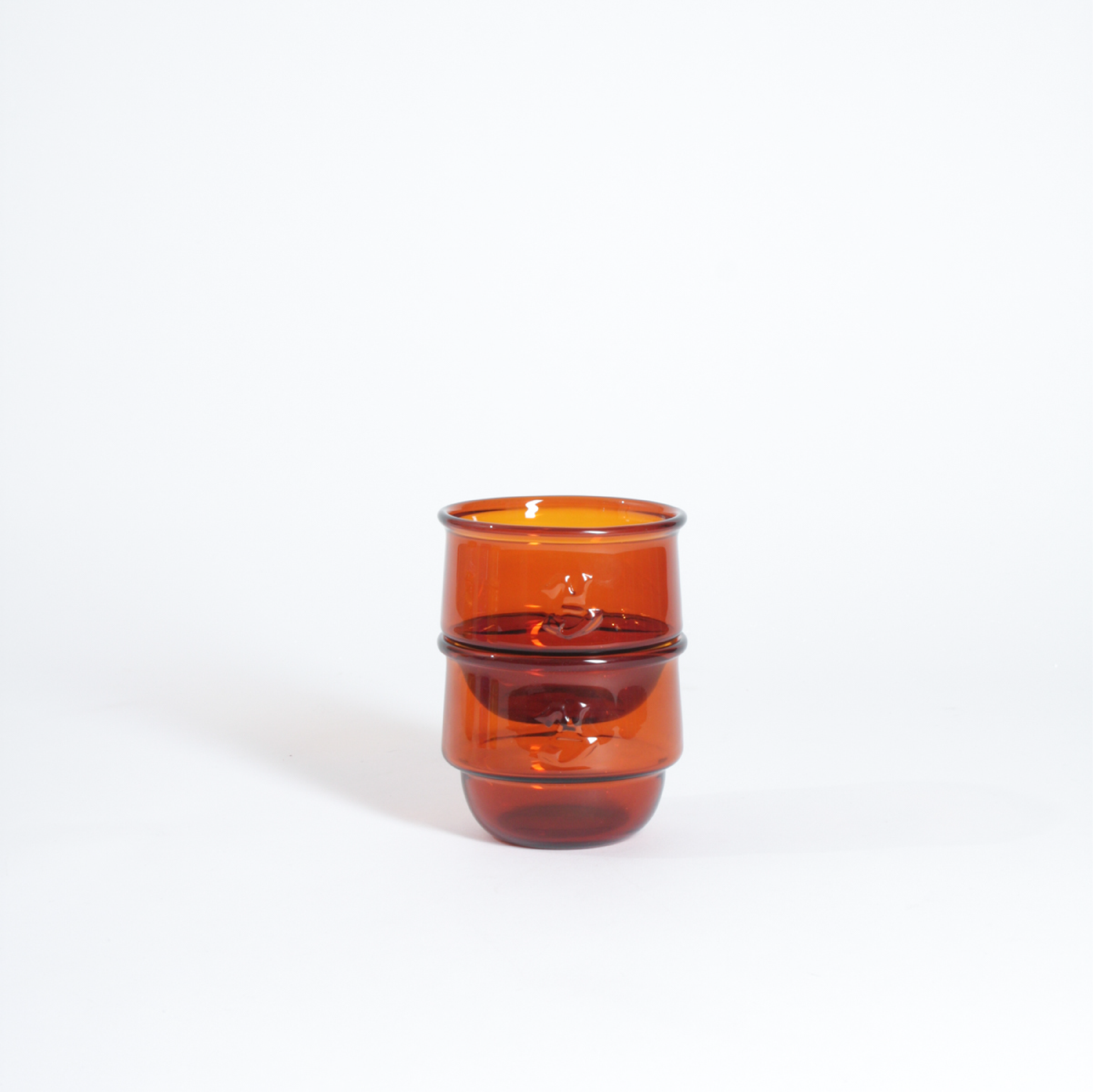 Kantine Drinking Glass Set - Amber