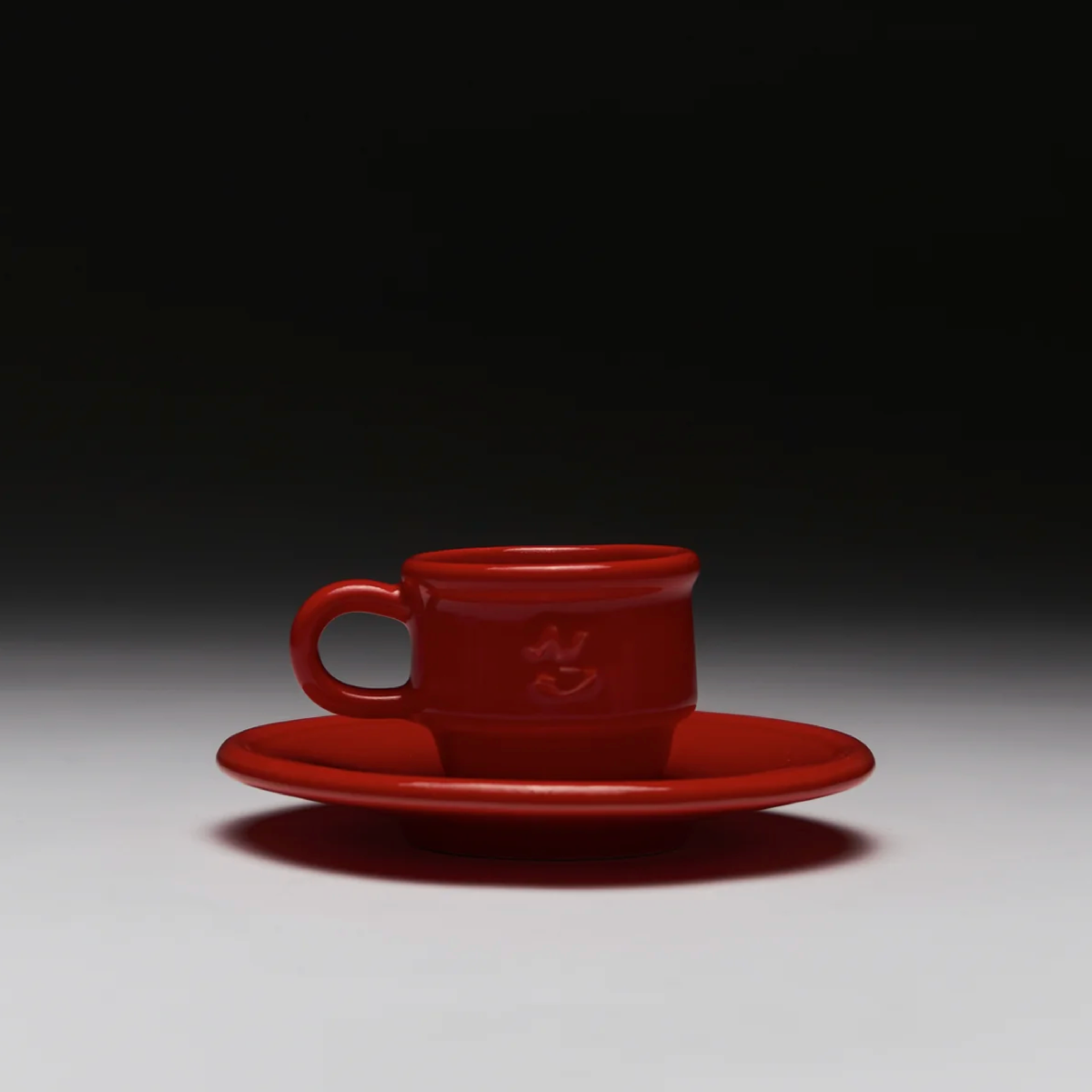 Kantine Espresso Cup Set - Red x Freja Wewer