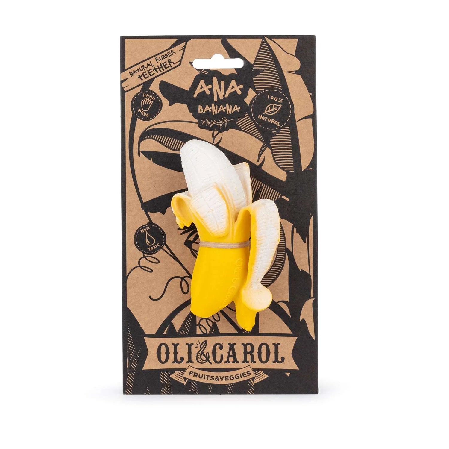 Oli&Carol - Ana Banana Baby Teether