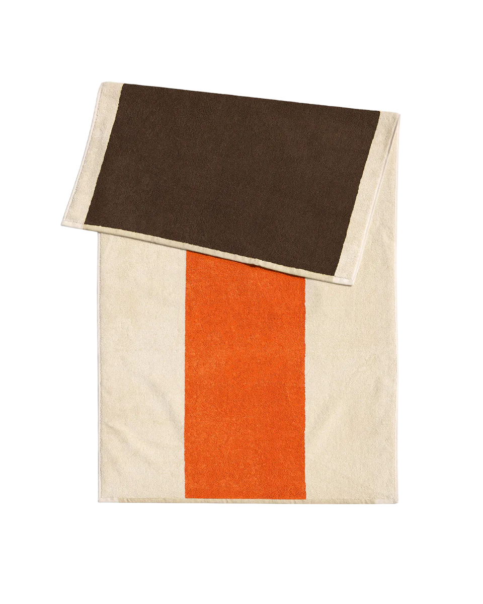 Suite 702 - Beach Towel | Orange & Brown