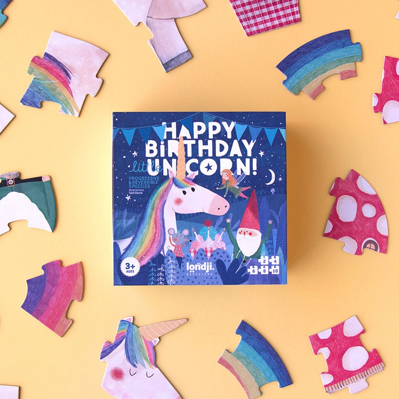 Londji - Happy Birthday Unicorn Puzzle