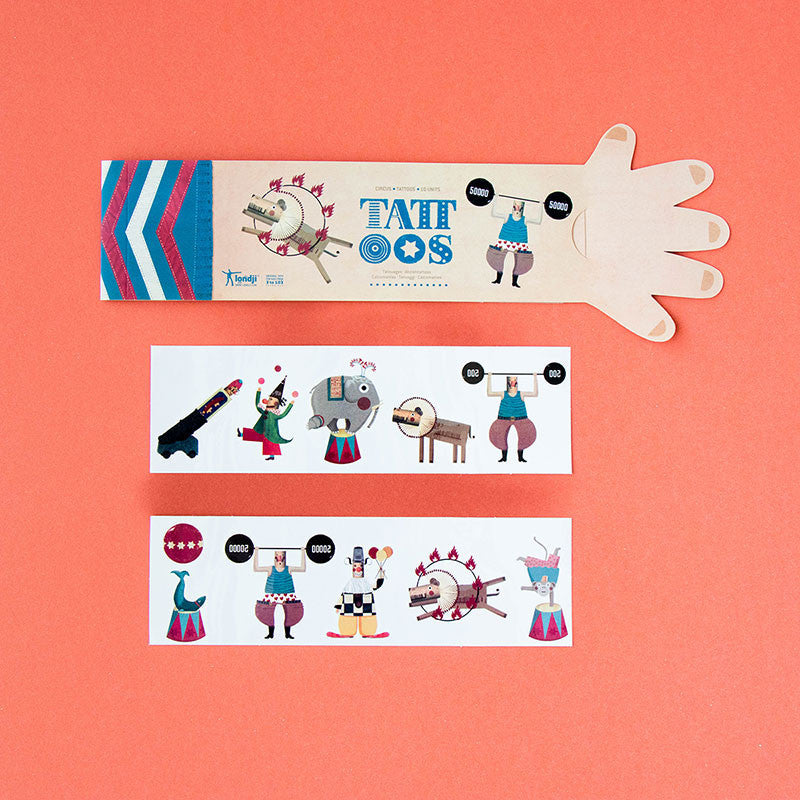 Londji - Tattoo Sticker | Circus