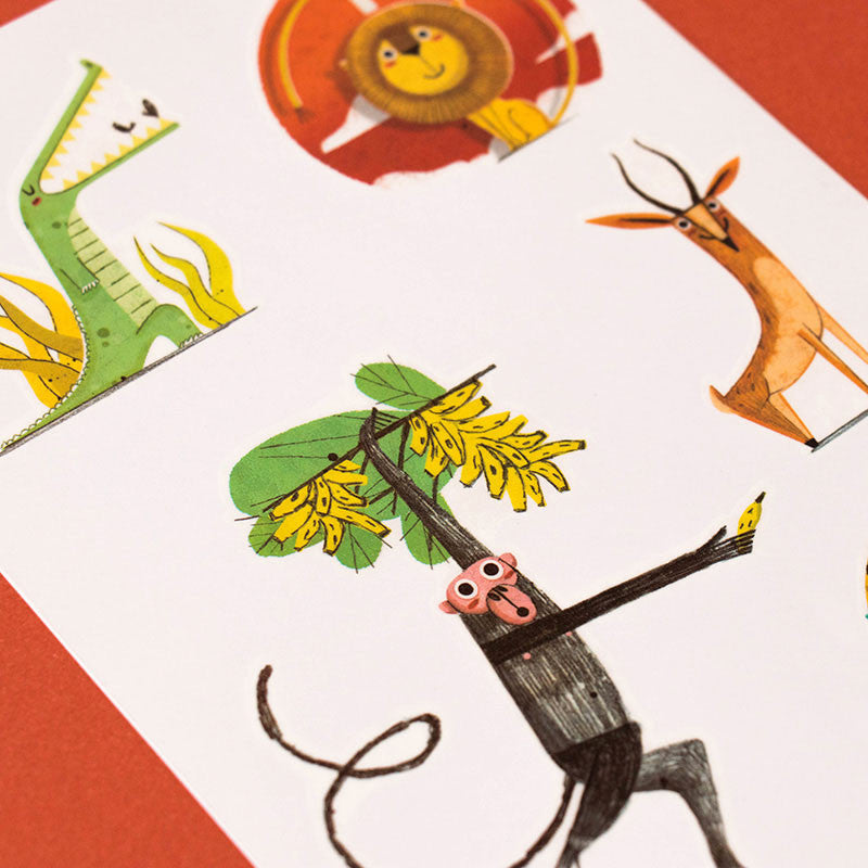 Londji - Tattoo Sticker | Jungle