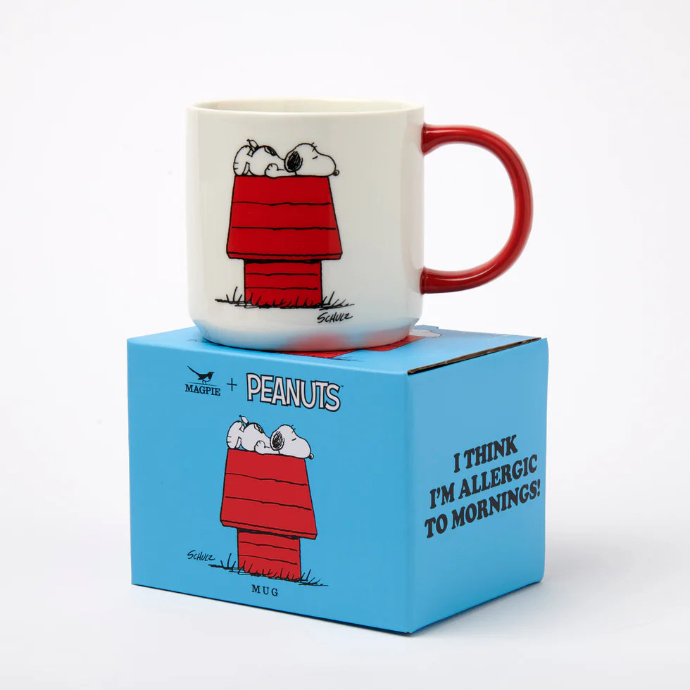Magpie X Peanuts Mug - Allergic to morning