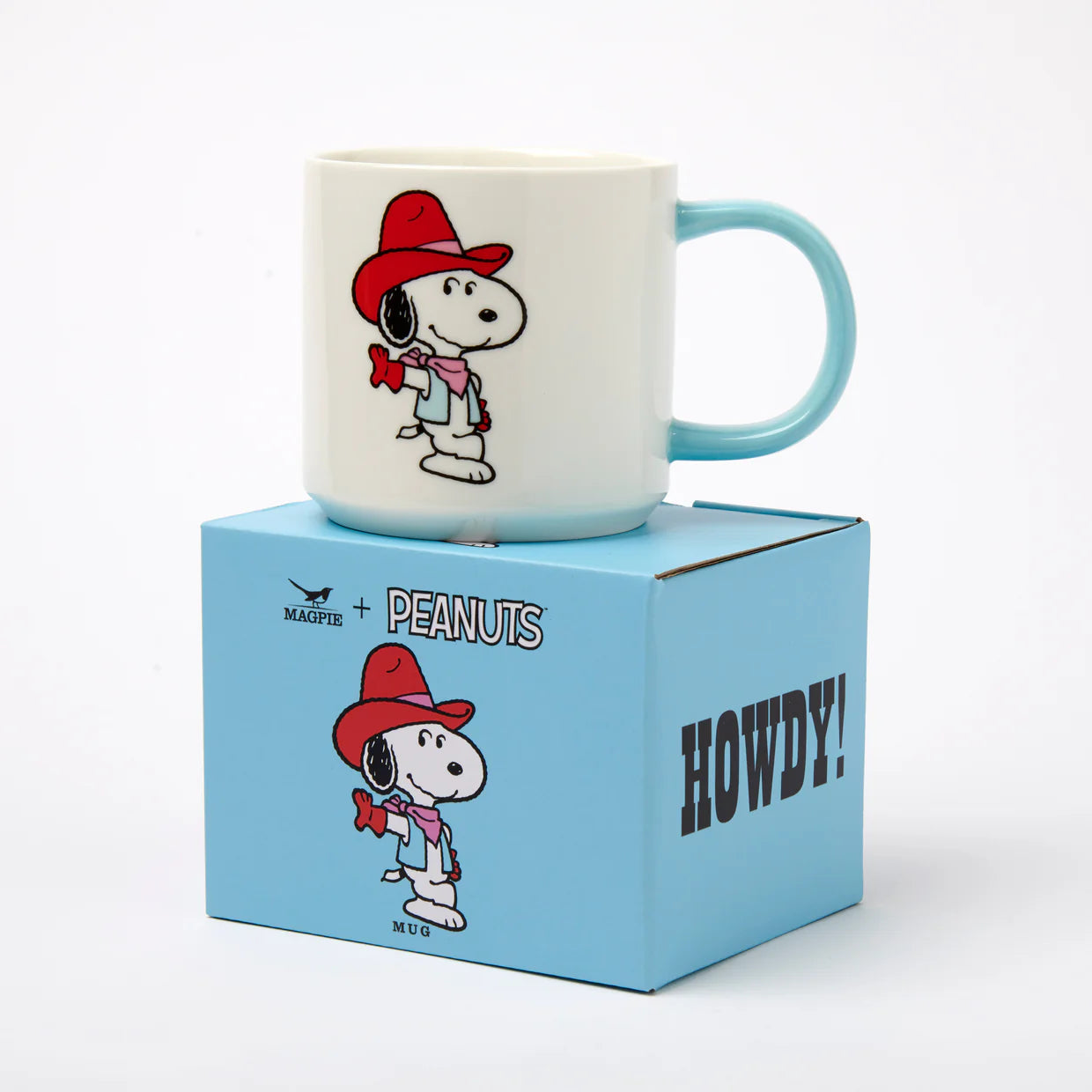 Magpie X Peanuts Mug - Howdy!