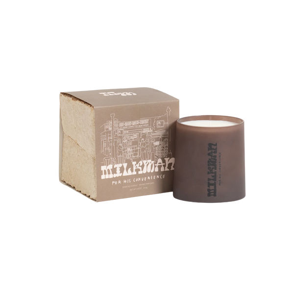Scented Candle With Lether & Rum Notes – For His Convenience