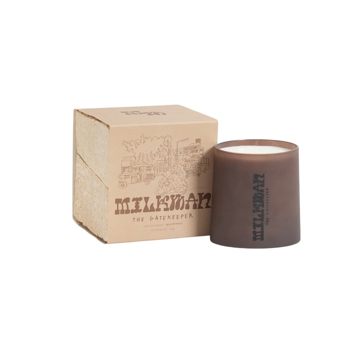 Scented Candle With Cardamom & Rose Notes – The Gatekeeper