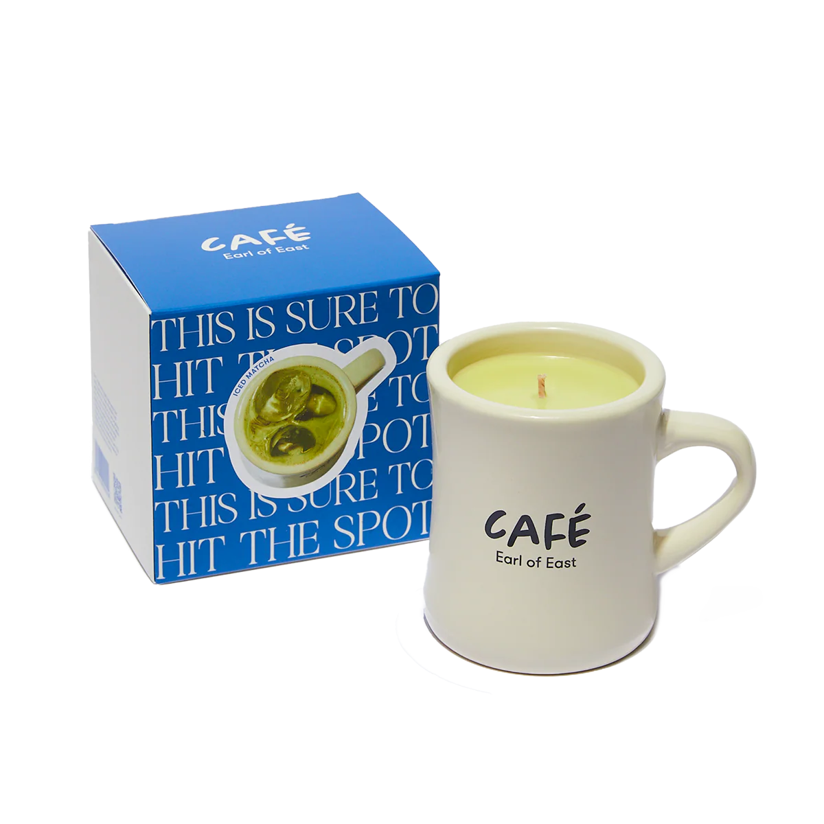 Earl of East | Soy Wax Café Candle - Iced Matcha - 300ml