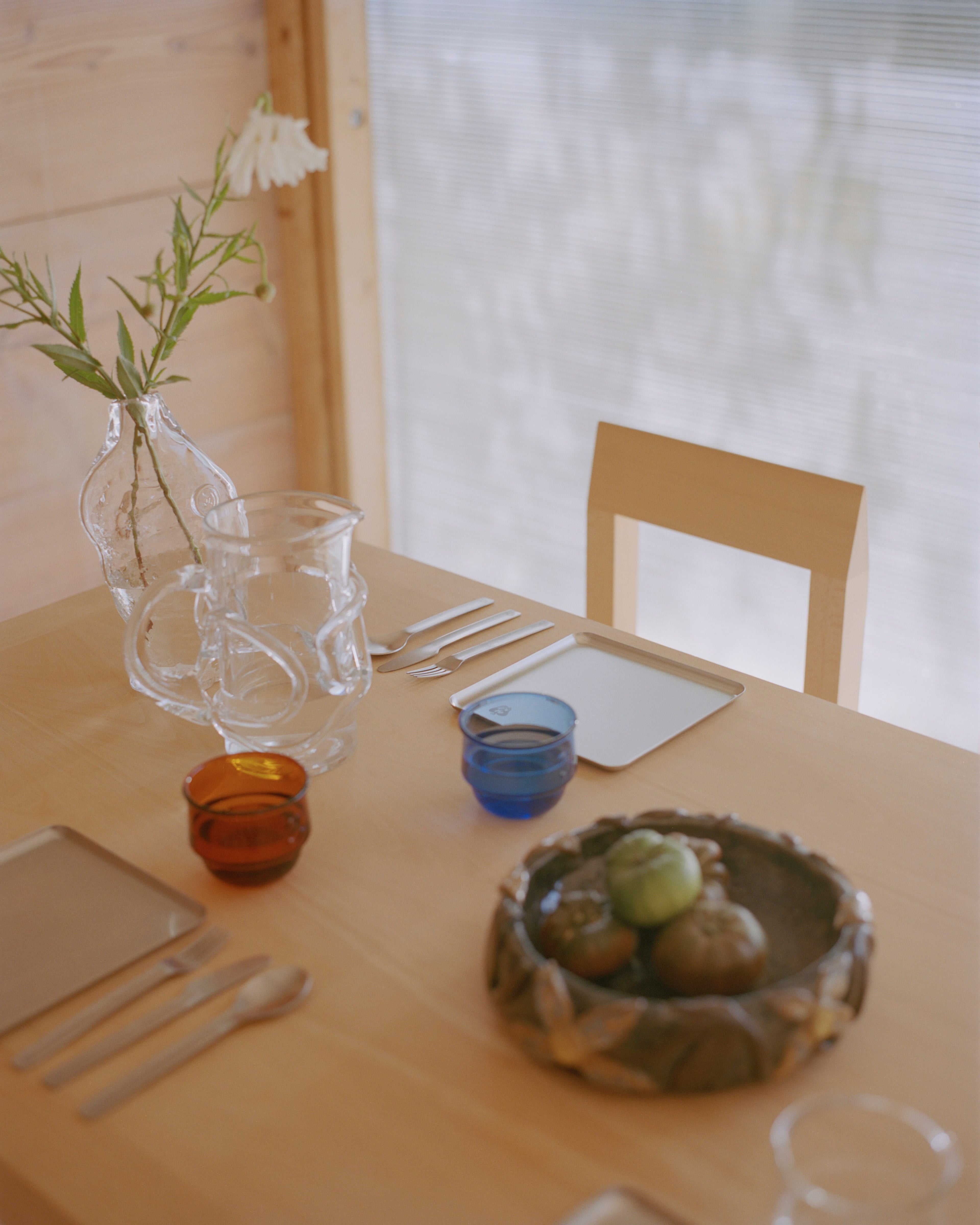 Kantine Drinking Glass Set - Amber
