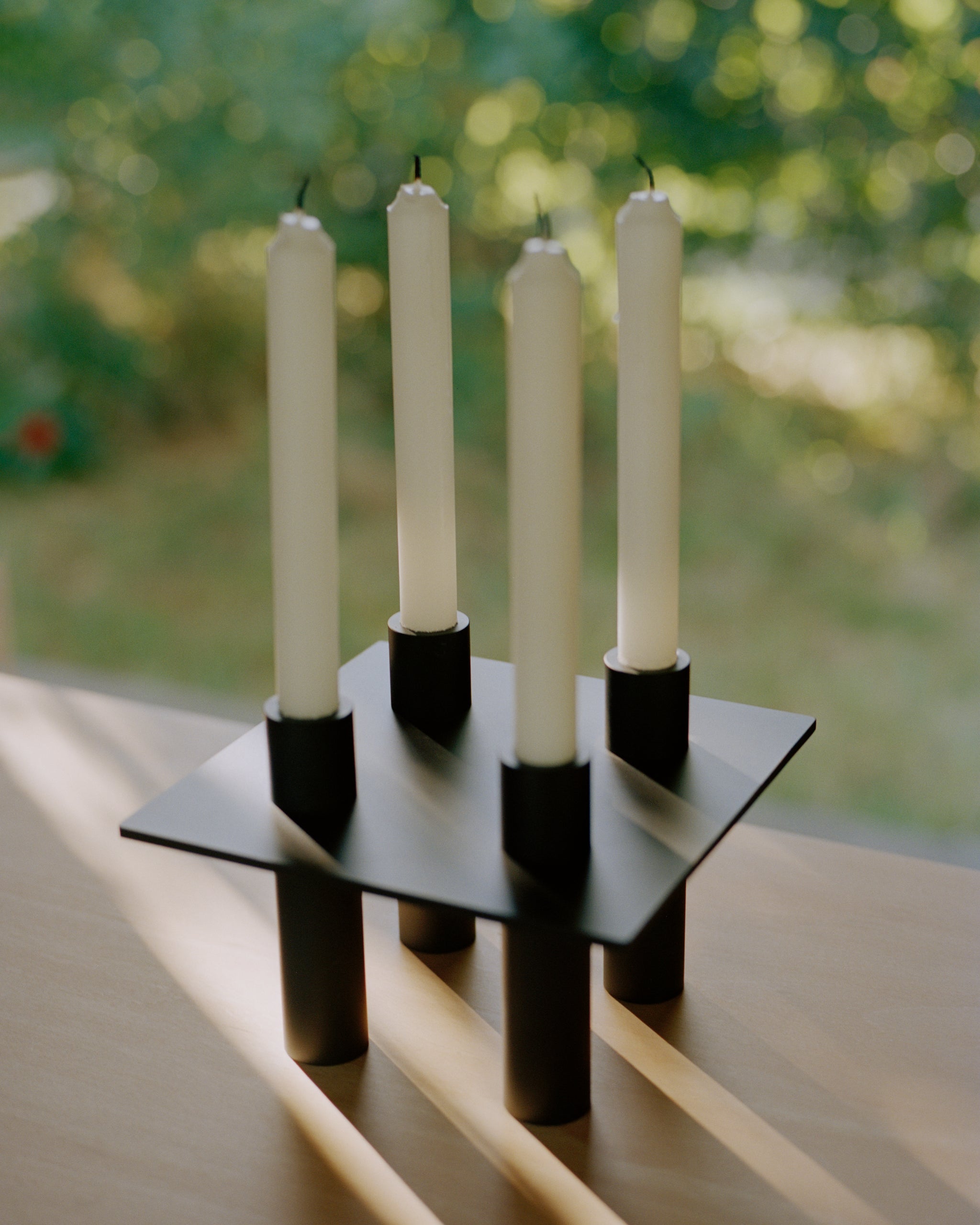 P-L 07 Candle Holder - Black