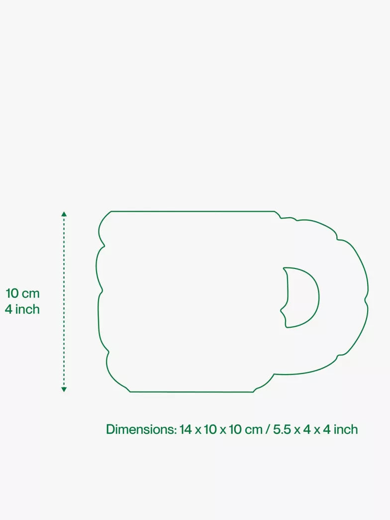 Home Studyo - Gaston Ceramic Mug | Bone Gloss