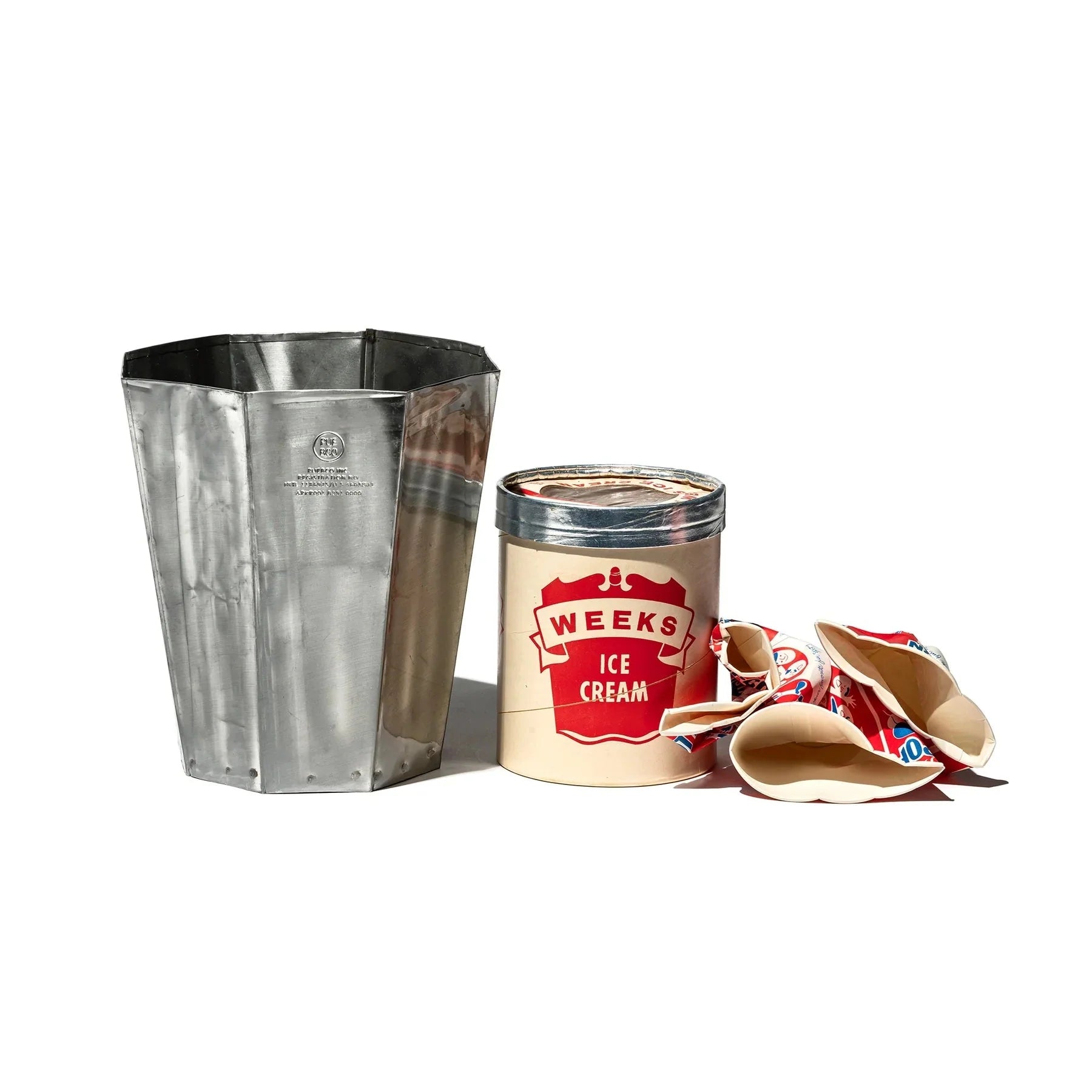 Puebco - Recycle Steel Trash Can