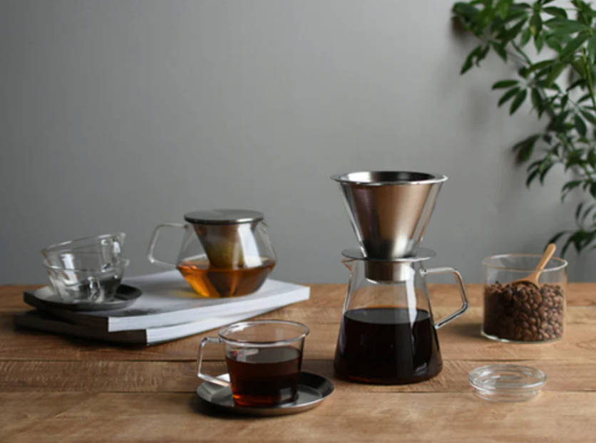 Kinto - Cast Coffee Cup & Saucer 220ml