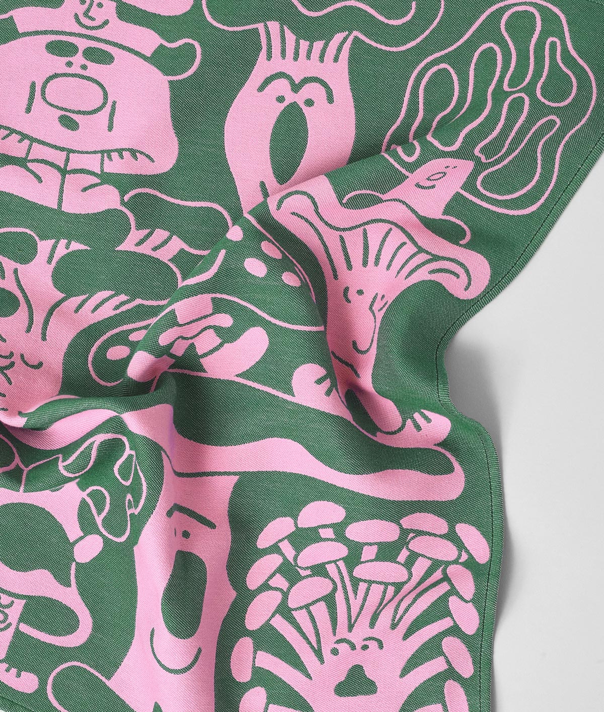 Wrap - Tea Towel | Mushroom