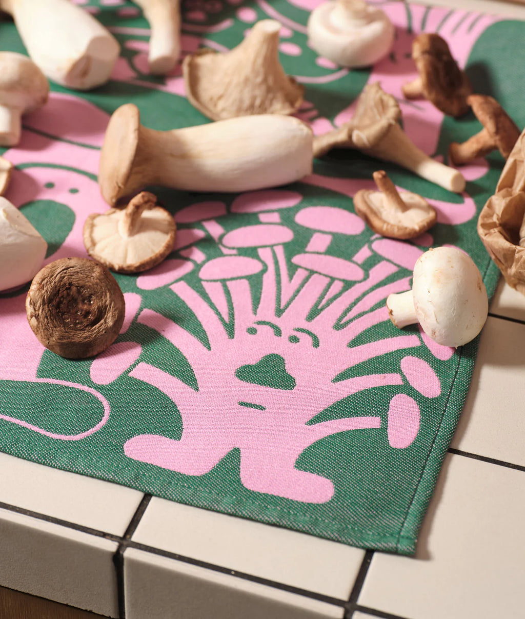 Wrap - Tea Towel | Mushroom