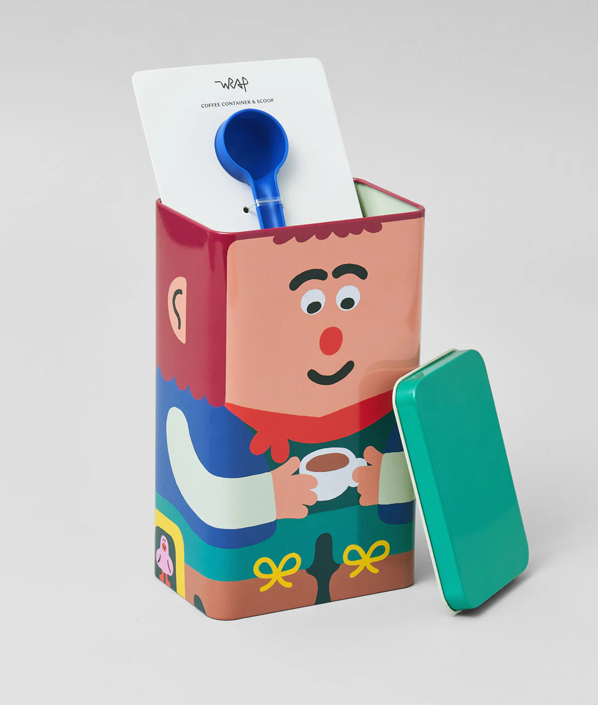 Wrap - Lil Guy Coffee Tin