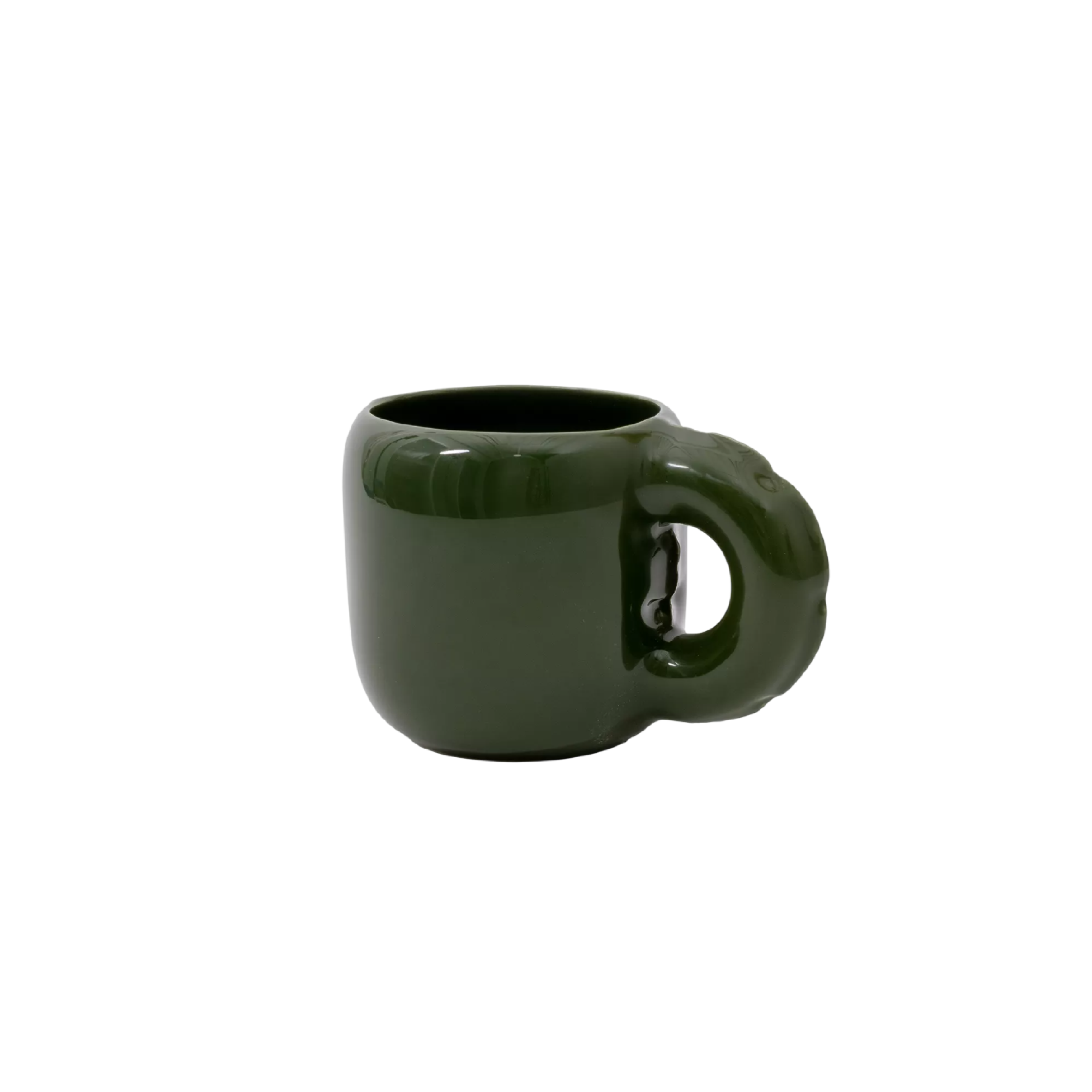 Home Studyo - Gaston Ceramic Mug | Moss Gloss