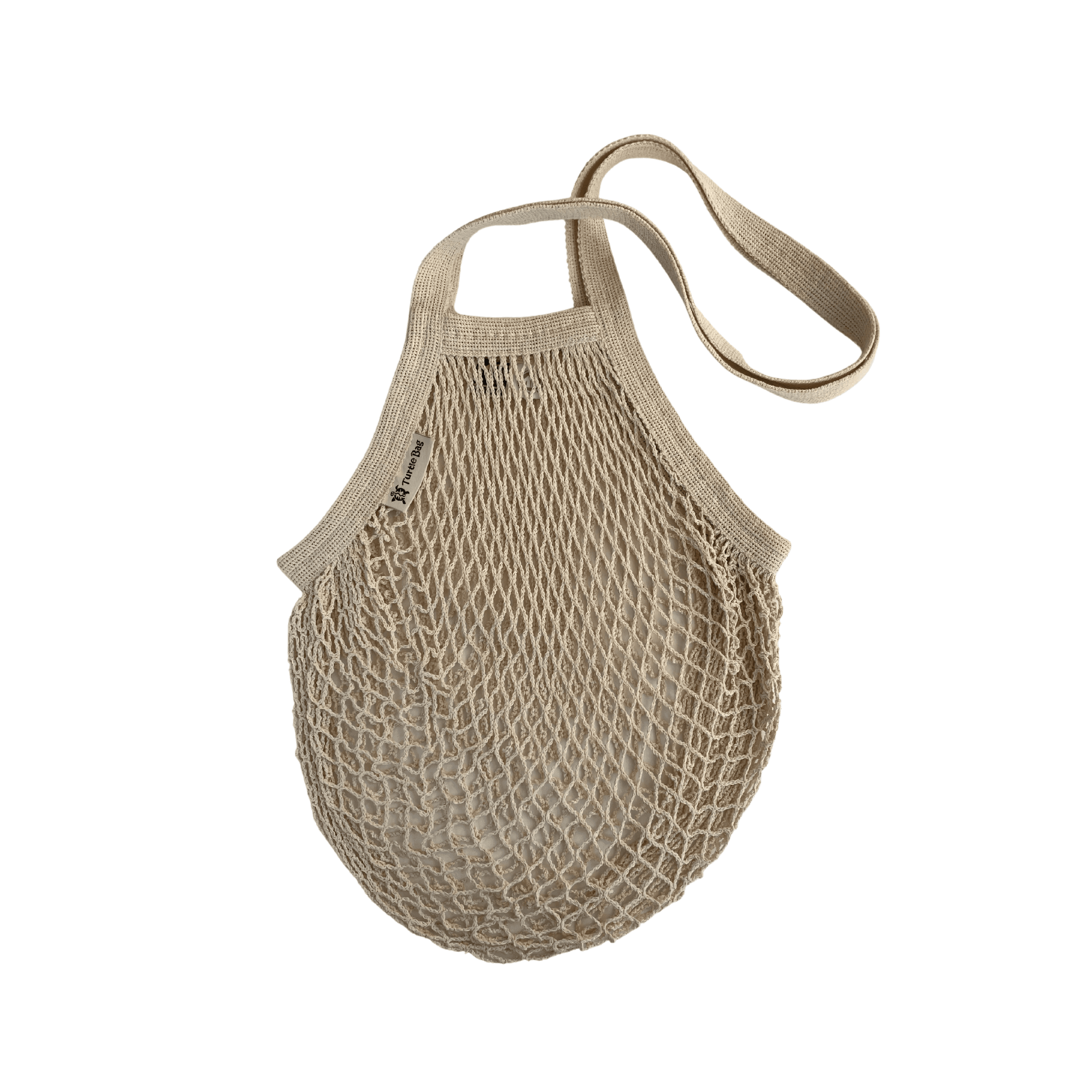 Turtle Bags - Organic Long Handled String Bag | Natural