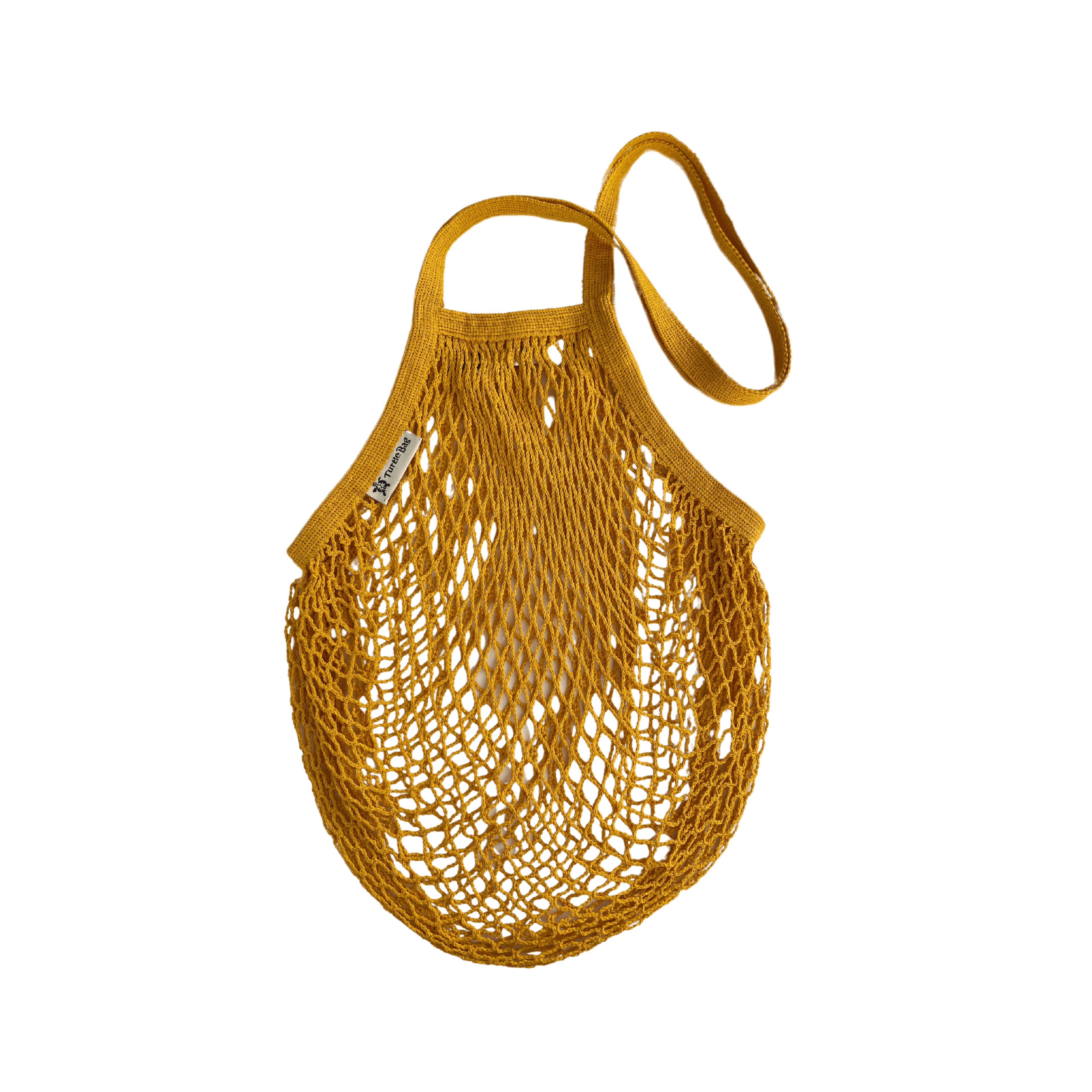 Turtle Bags - Organic Long Handled String Bag | Gold