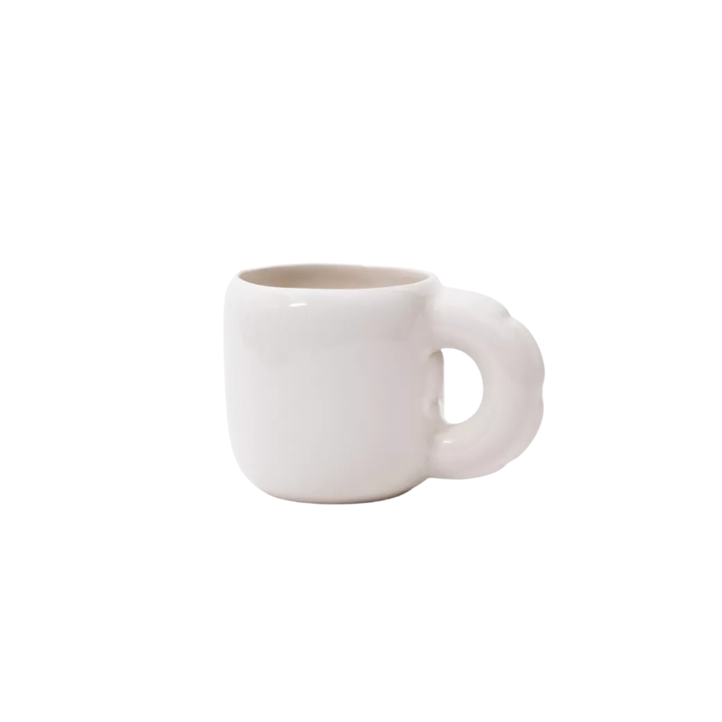 Home Studyo - Gaston Ceramic Mug | Bone Gloss