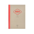 Margin note book B5 80 sheets - Red Plain