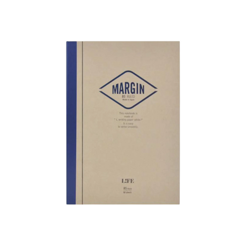 Apica - Margin note book B5 80 sheets | Blue Ruled