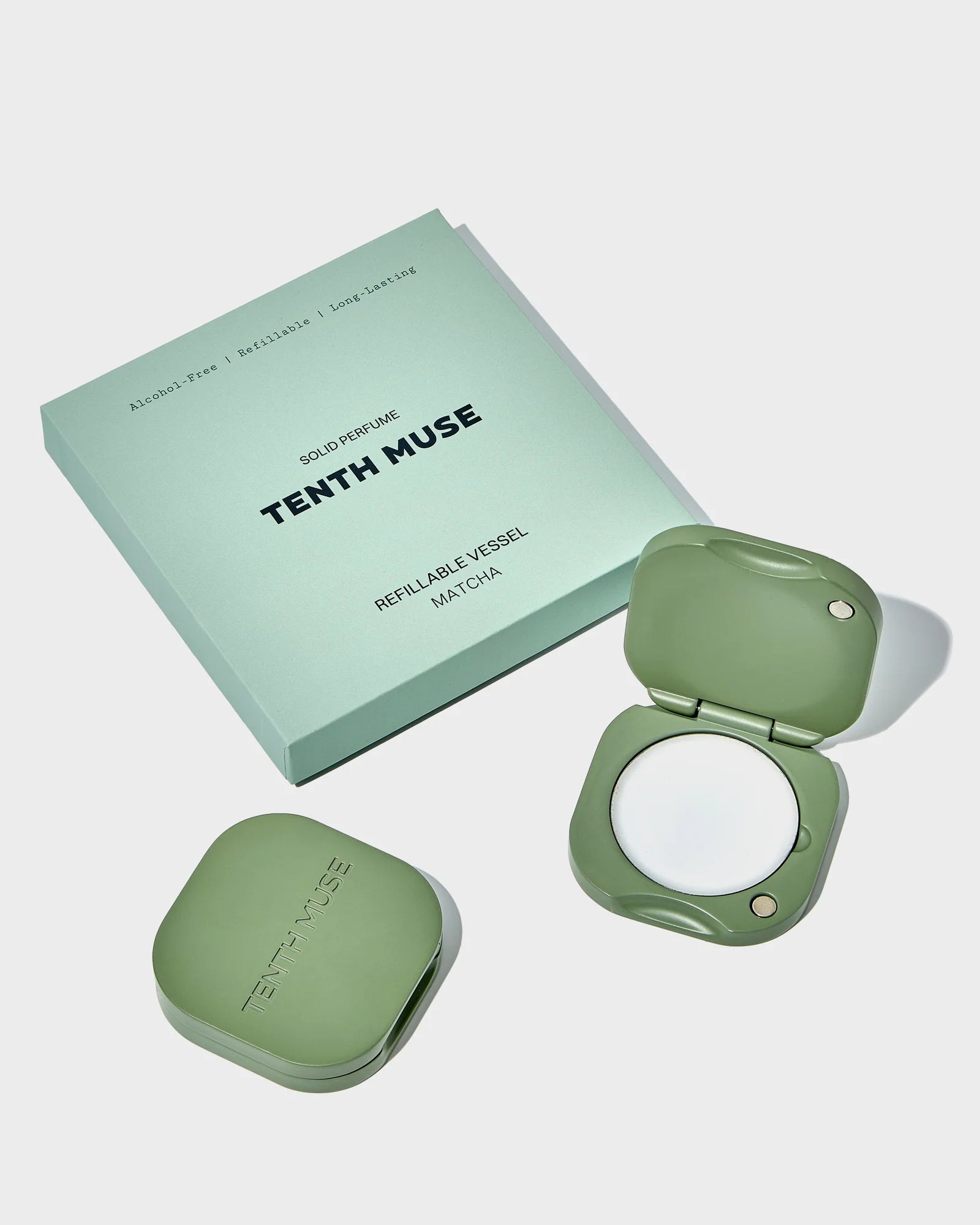Tenth Muse - Refillable Metal Vessels | Matcha