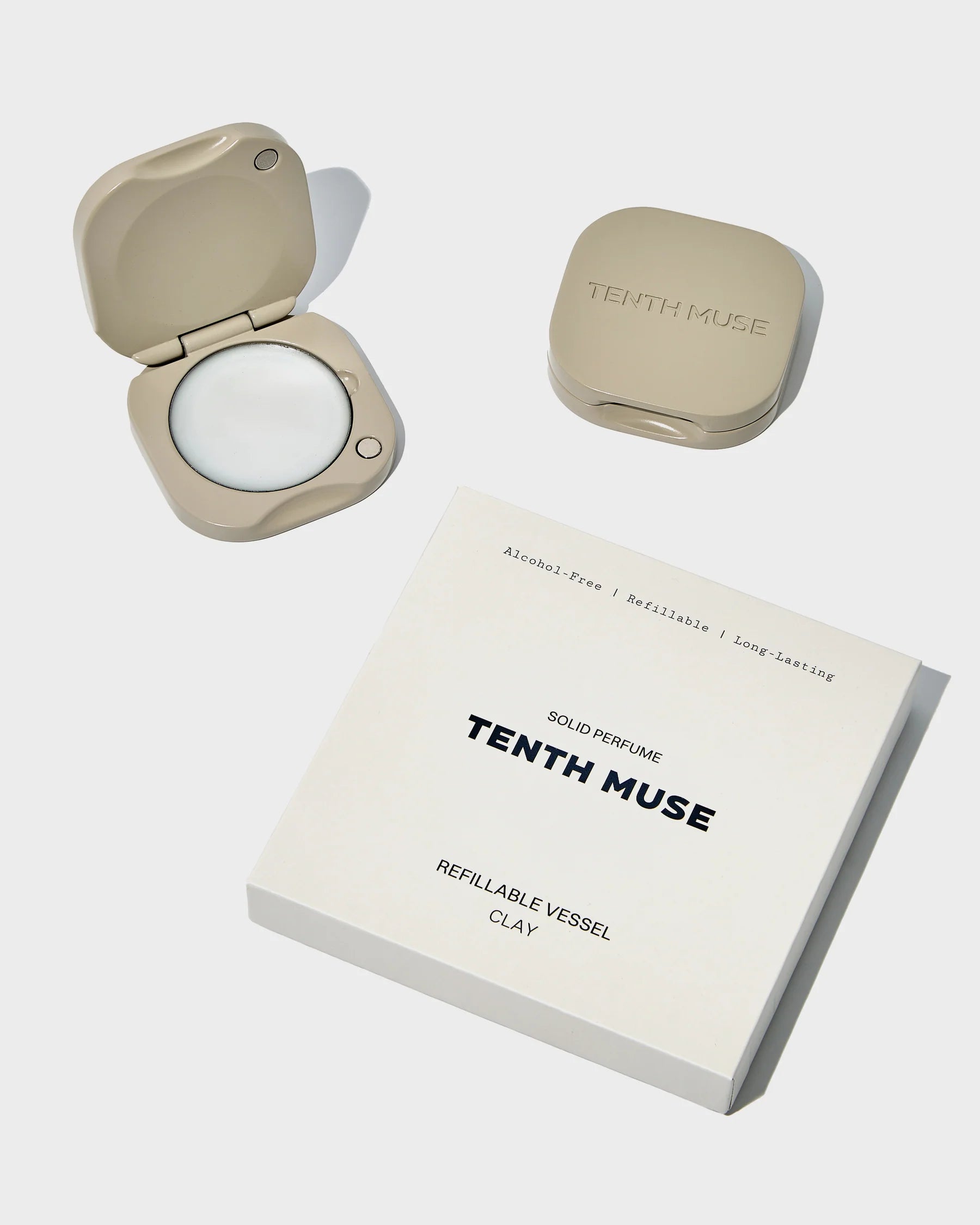 Refillable Metal Vessels - Clay