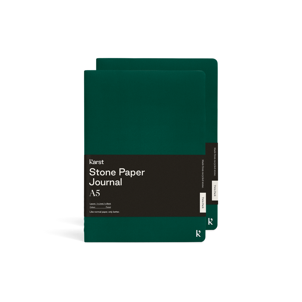 Karst - A5 Stone Paper Journal | Green