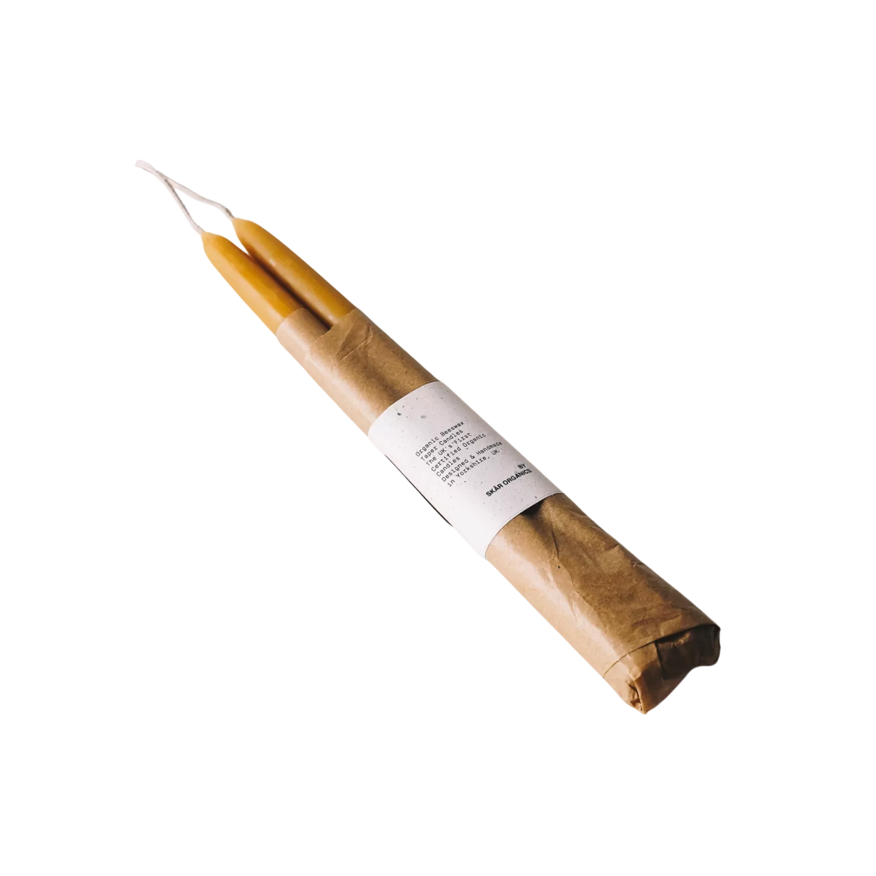 Skär Organics - Beewax X Hand Dipped Candles | Natural