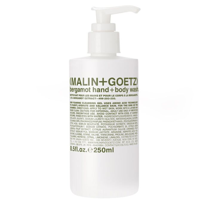 Malin + Goetz - Bergamot hand+body wash 250ml
